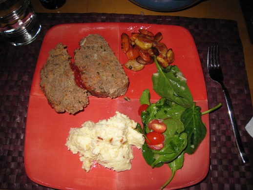 Meatloaf dinner