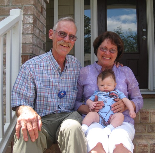 William & Joyce with Henry