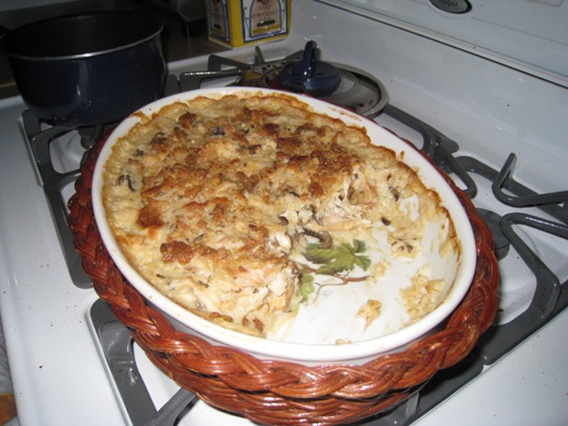 Chicken, Rice and Mushroom casserole