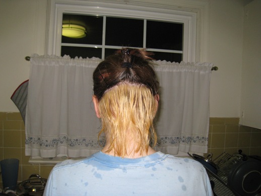 bleached blonde!