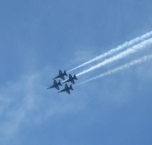 Four Blue Angels