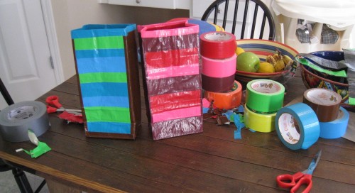 Duct Tape Lunch Bags
