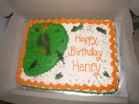 Dino cake