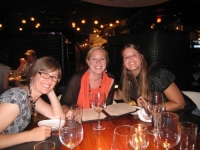 Ladies at dinner